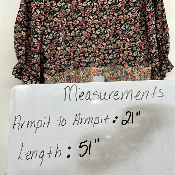 Natural Life Womens Collette Tiered Boho Maxi Dress Size L Cottagecore Prairie - Picture 11 of 12